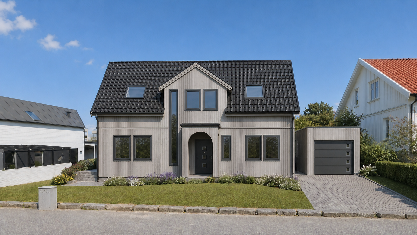 Render av boligprosjektet i Melshaugveien på Hundvåg